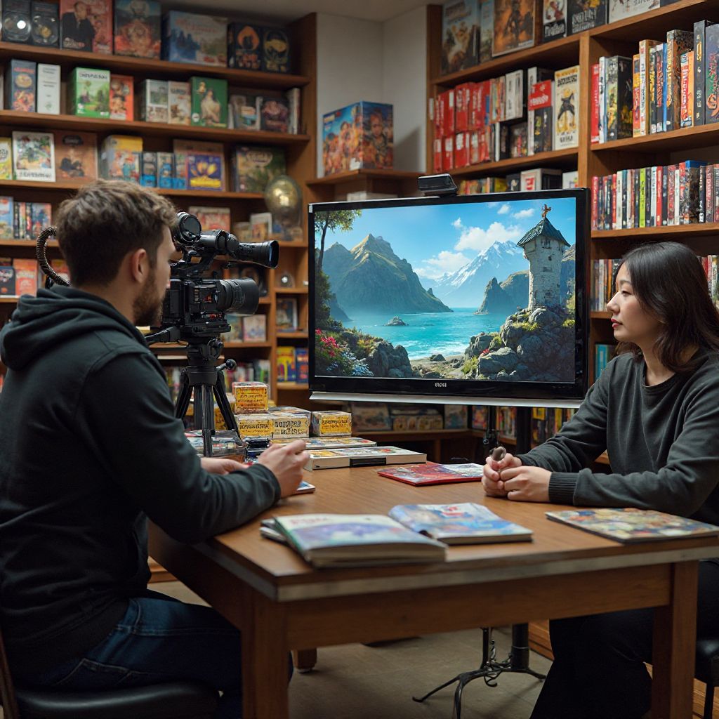 CBC interview at the store