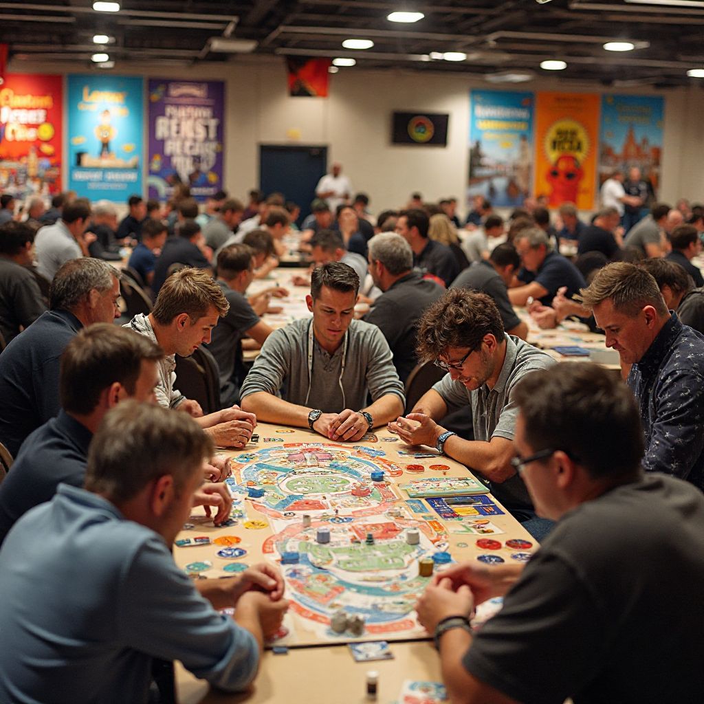 Charity board game tournament