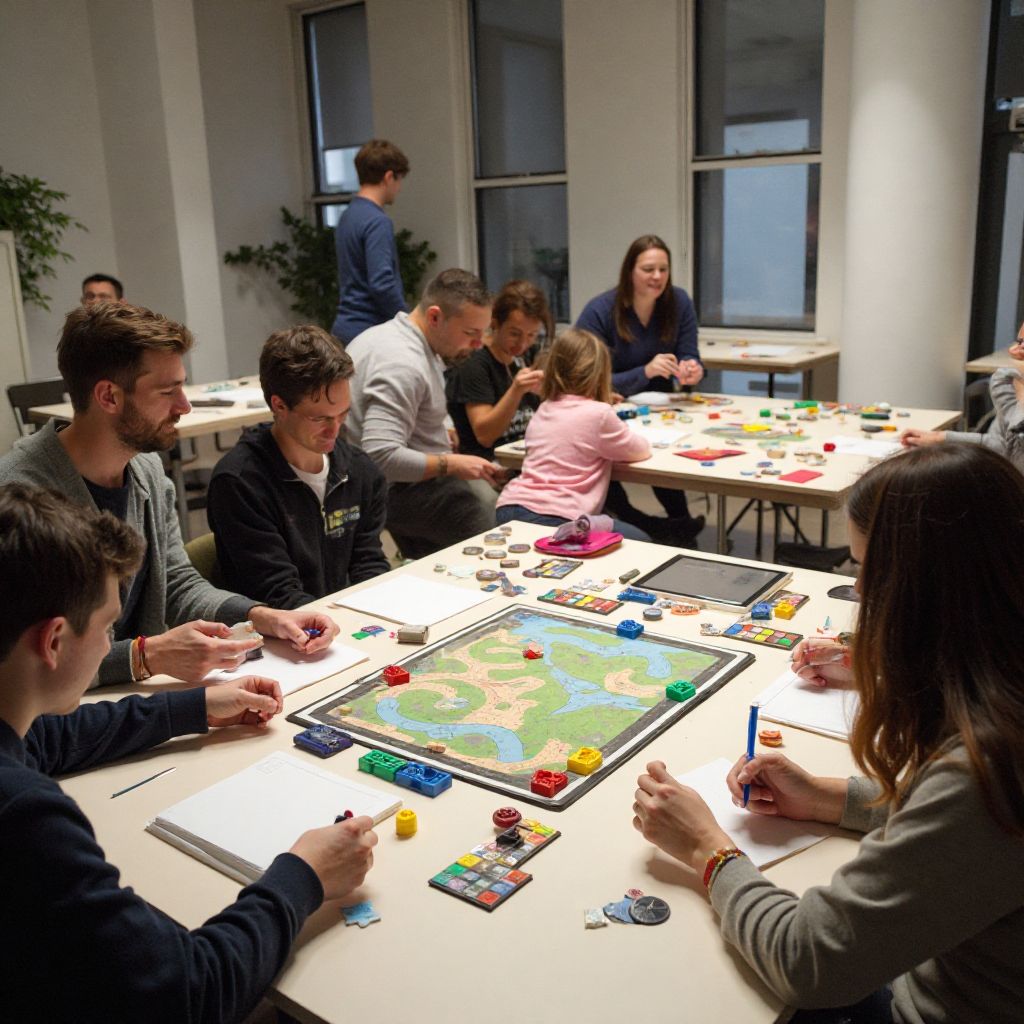 Board game design workshop