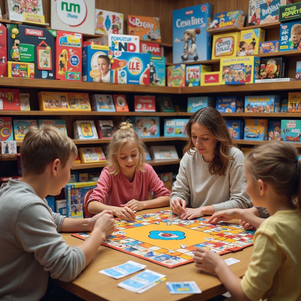 Family board games collection