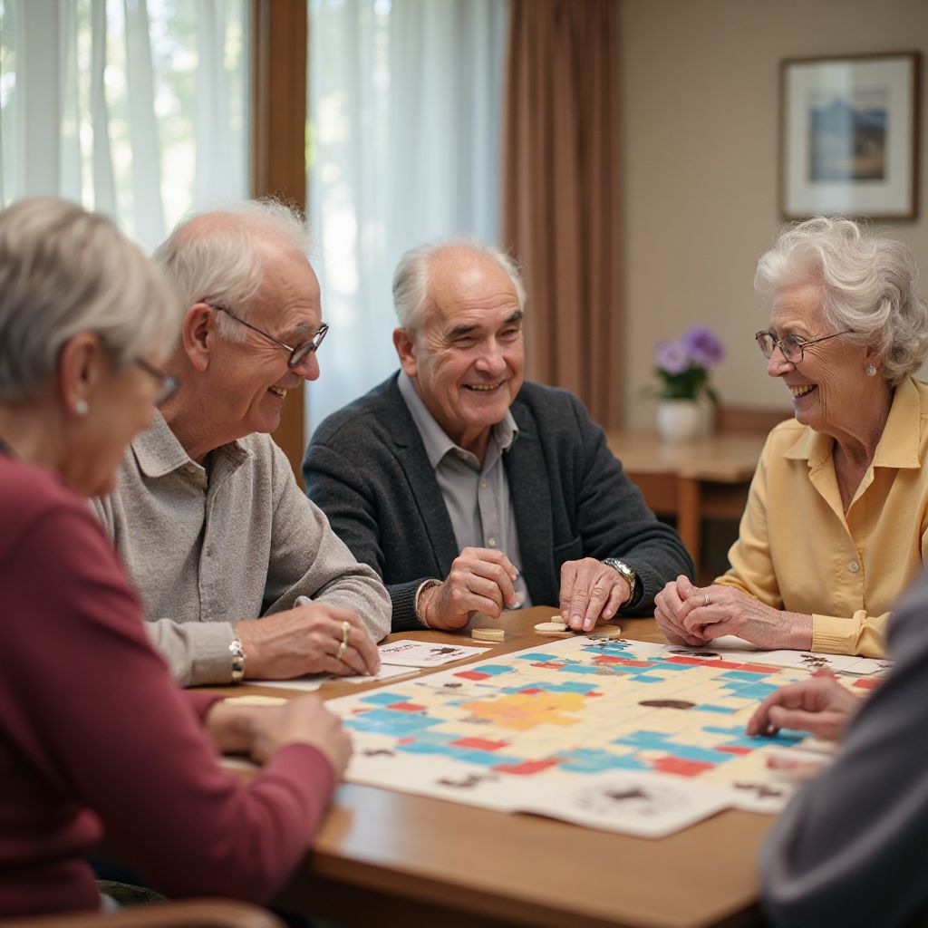 Senior gaming program
