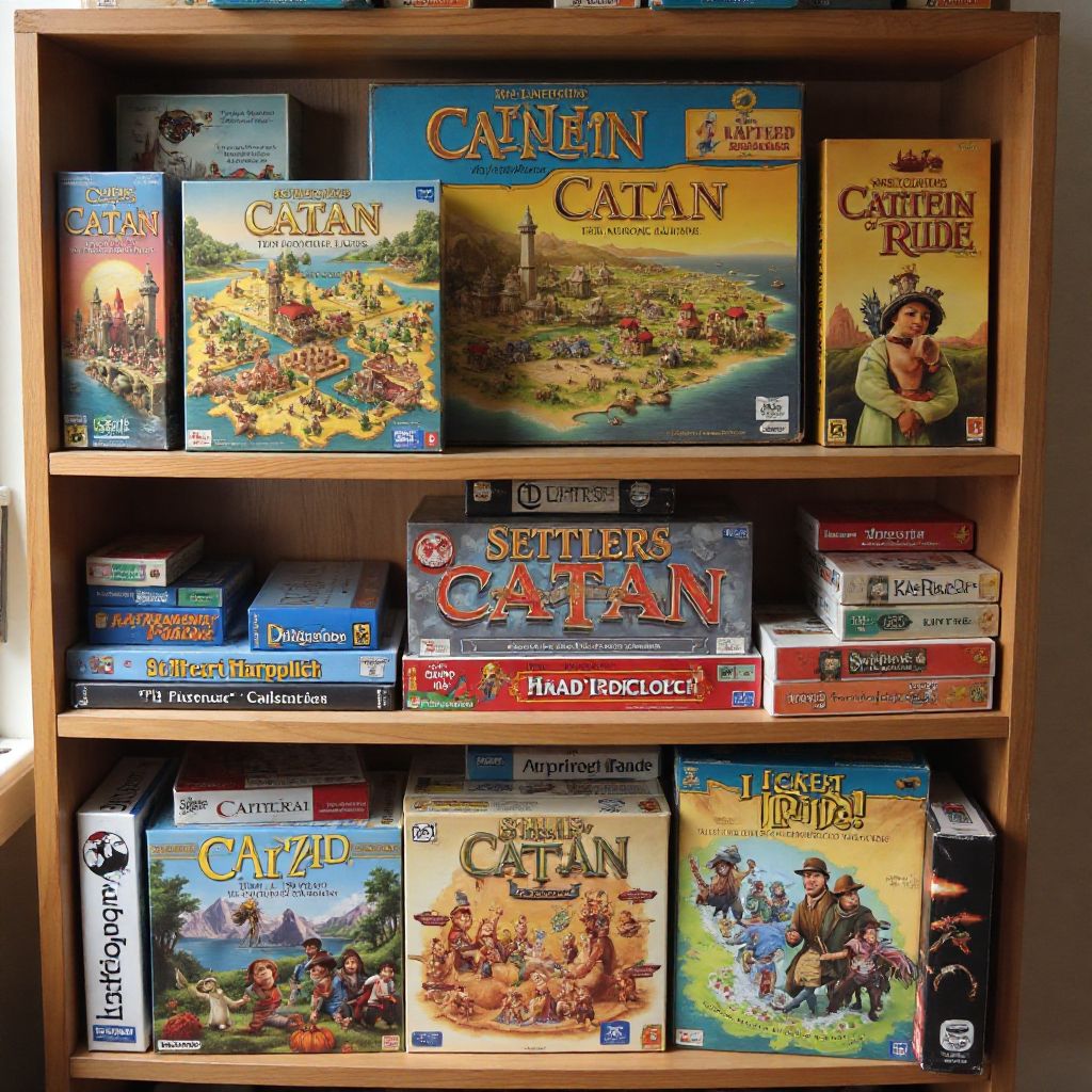 Strategy board games collection