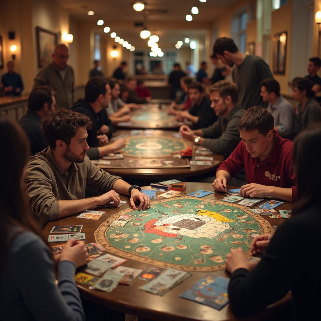 Weekly game night event